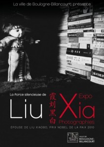 Liu Xia exhibition, Boulogne 2011,  poster