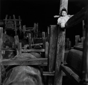 Untitled photograph by Liu Xia from the "Ugly Babies" series, © copyright 1996.