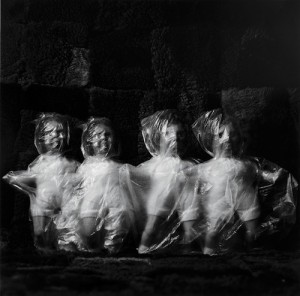Untitled photograph by Liu Xia from the "Ugly Babies" series, © copyright 1996.