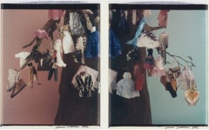 Laurie Simmons, "Tree with clothes ornaments (from The Education Project," diptych, 1992