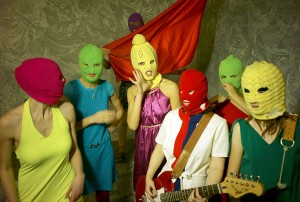 Pussy Riot. Photo by Igor Mukhin, courtesy of Creative Commons.