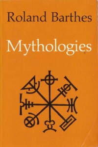 Roland Barthes, "Mythologies" (1957), cover