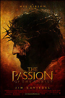 "The Passion of the Christ (2004), theatrical release poster.