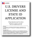Drivers license application