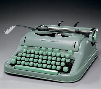 Jack Kerouac's last typewriter, a Hermes 3000 manual model.