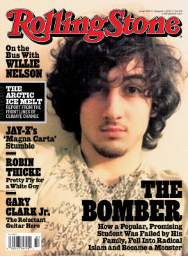 Rolling Stone, April 17, 2013, cover.