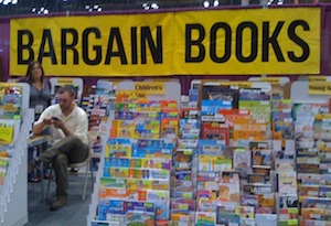 Bargain Books, Javits Center, NY, 5-29-13. Copyright 2013 by A. D. Coleman. 