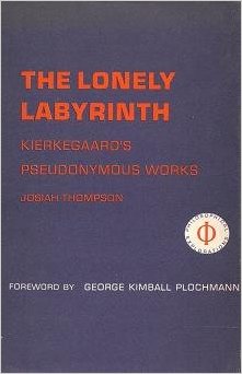 Josiah Thompson, The Lonely Labyrinth (1967), cover.