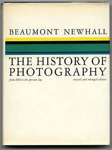 Beaumont Newhall, "The History of Photography," cover