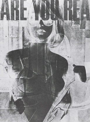 Robert Heinecken (American, 1931–2006). "Are You Rea" #1, 1964–68, lithograph