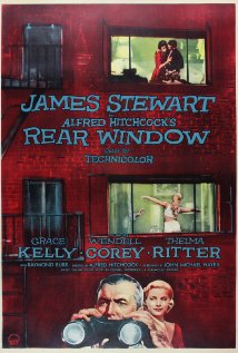 Alfred Hitchcock, "Rear Window" (1954), poster.