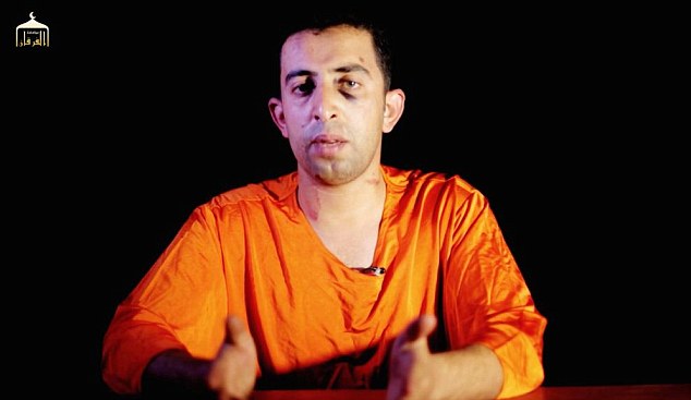 Jordanian pilot's execution, 2015, screenshot (c)