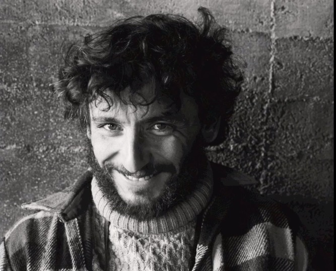 Jeff Weiss, Goddard College, VT, ca. 1972. Photo by Jonathan Sharlin.