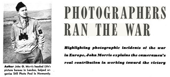 John Morris, Popular Photography, Feb. 1946, p. 50 (detail)