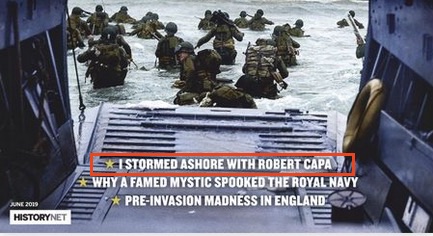 World War II magazine, June 2019, cover (detail)