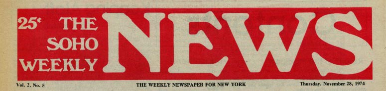 SoHo Weekly News logo