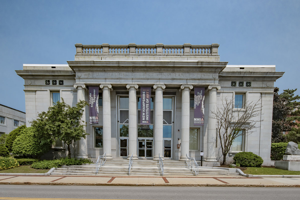 Fuller Hall (exterior), Institute of Art and Design at New England College, Manchester, NH