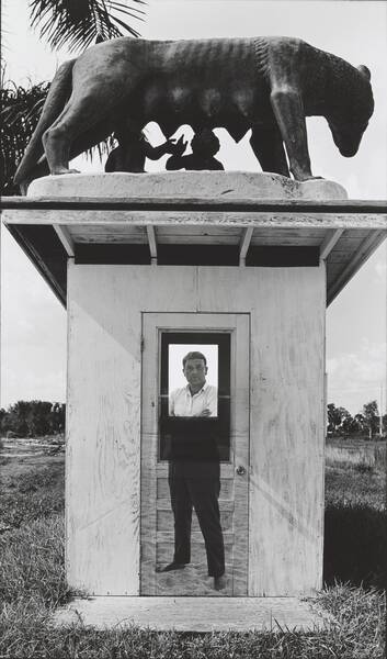 Jerry Uelsmann, Portrait of Peter Bunnell, 1968