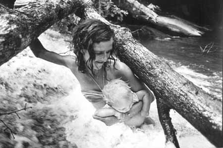 Herman Leroy Emmet, Rushing Creek Bath, 1988 (from Fruit Tramps). 