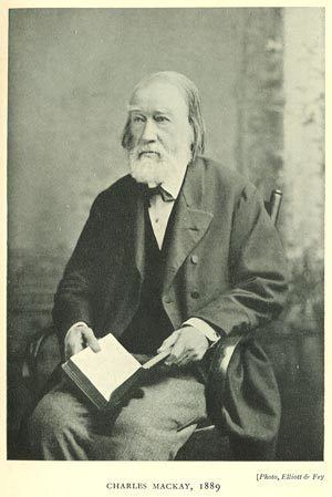 Charles Mackay, author. Portrait by Elliott & Fey, 1889.