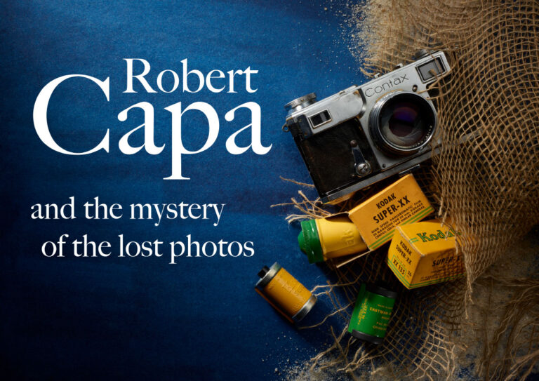 Tristan da Cunha, "Robert Capa and the mystery of the lost-photos" (2022), title screen (English)