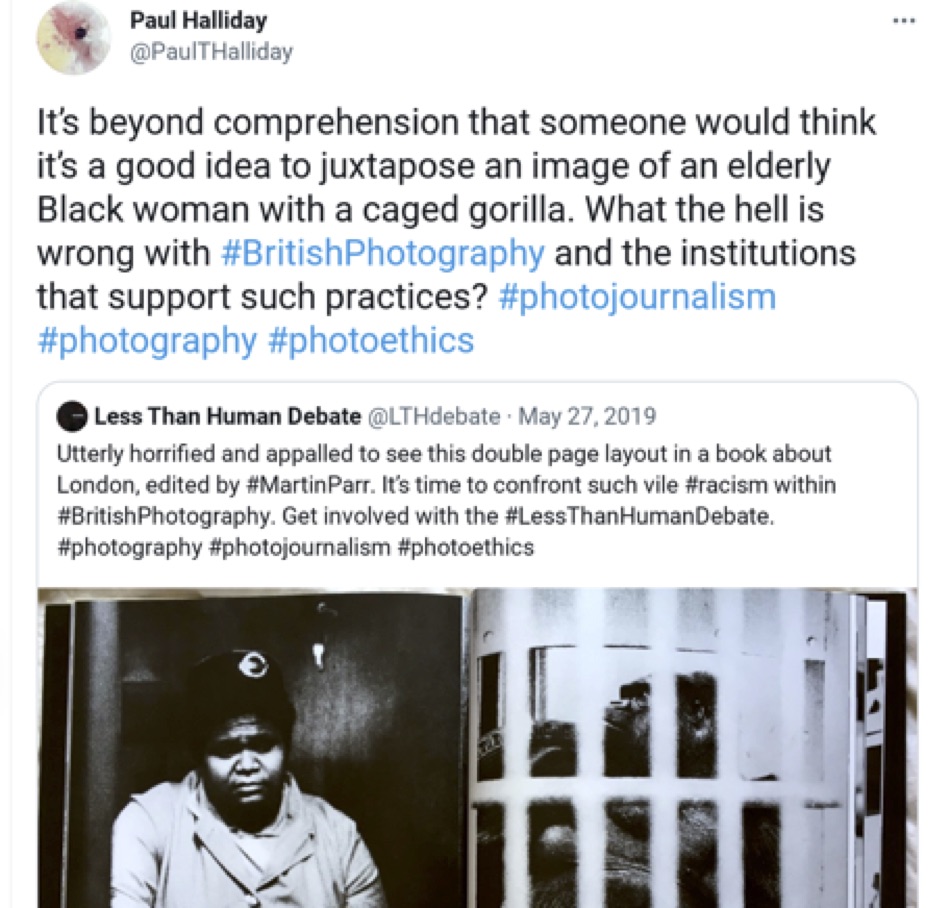 Paul Halliday, Butturini tweet, 5-27-19