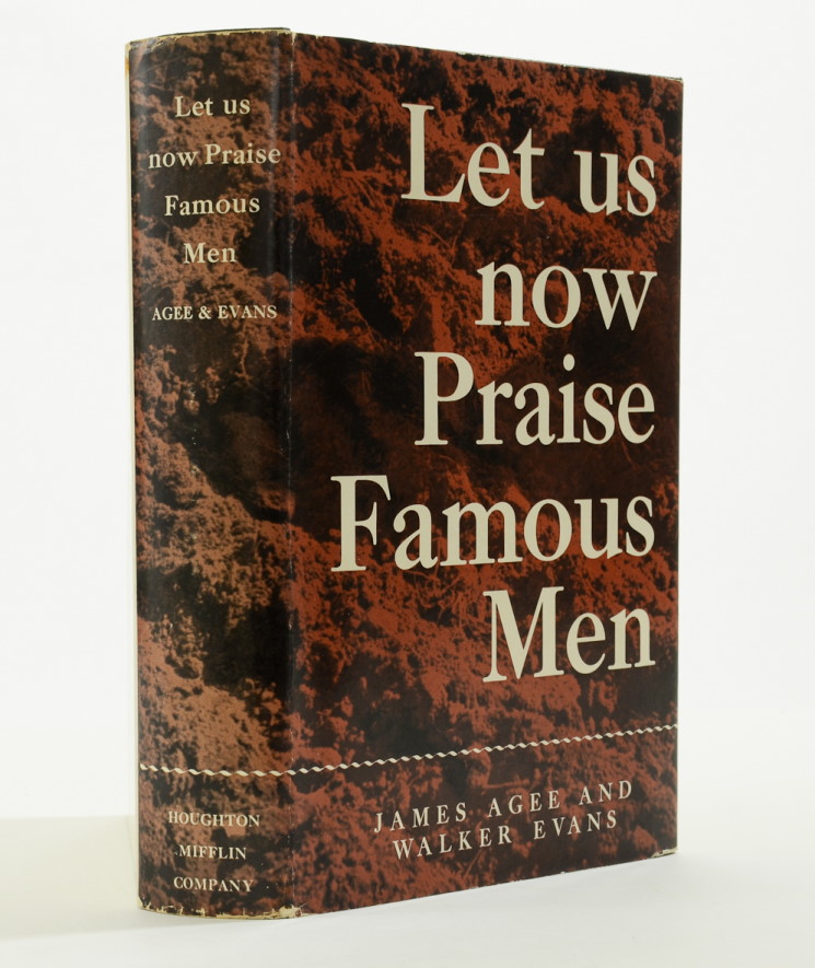 James Agee & Walker Evans, Let Us Now Praise Famous Men (1941), cover