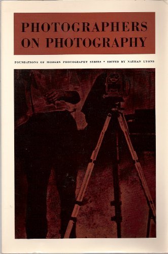 Natham Lyons, ed., Photographers on Photography (1966), cover