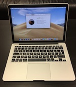 MacBook Pro, 13" Retina model, early 2015 