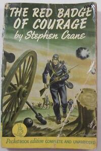Stephen Crane, The Red Badge of Courage (1942), cover
