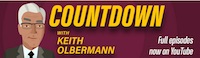 Keith Olbermann, Countdown podcast logo, screenshot
