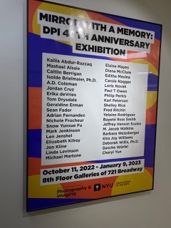 NYU/TSOA Dept. of Photography, 40th Anniversary show, 2022 (a)