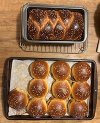 Anna's brioche and pork buns