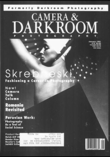 Camera & and Darkroom, January 1991, cover