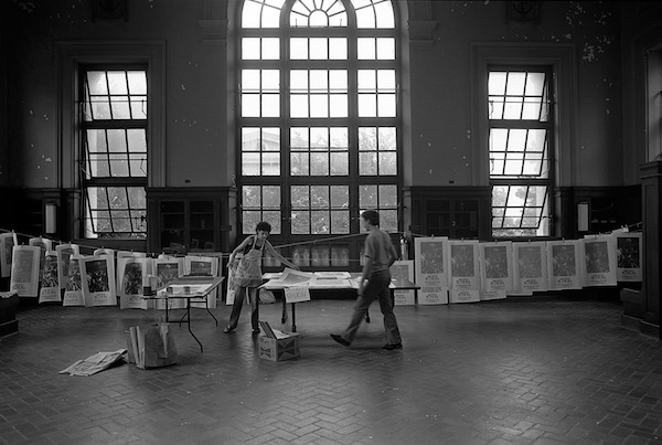 Wendy Tiefenbacher Snug Harbor poster, photo by Blaise Tobia (1978)