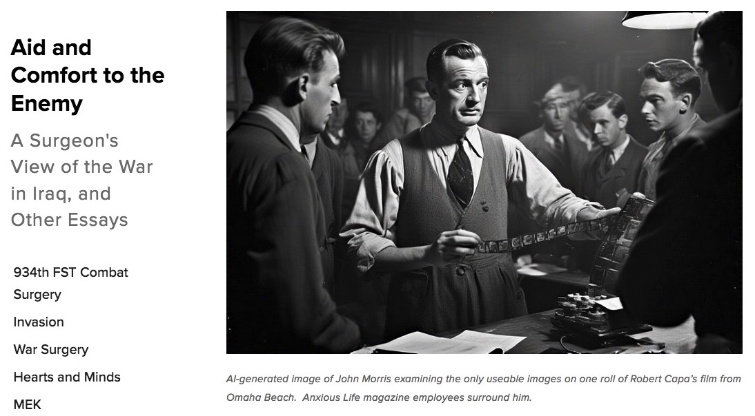 John Morris, who aged 20 years during his brief stay in London. AI image generated by Timothy Floyd, 2025.